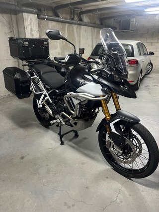 Kit Maletas Moto Laterales y Top Case para triumph