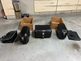 Kit Maletas Moto Laterales y Top Case para triumph