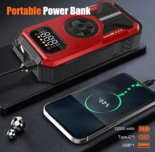 Arrancador compresor para coche 12v