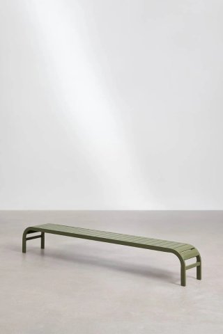 Mesa auxiliar para tumbona en acero Marietta SKLUM
