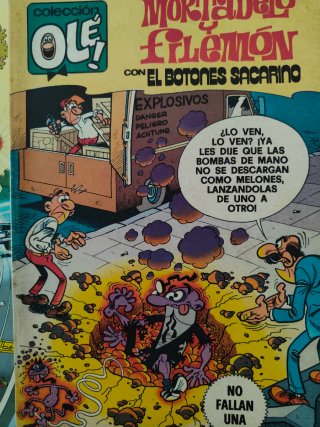 10 especiales Mortadelo y Filemón. Col. Olé 64 pág