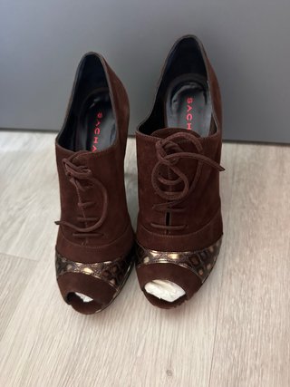 Tacones Sacha London Piel Marrón T36
