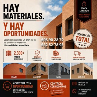 Ladrillos caravista para construccion