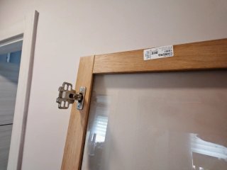 Puerta Estantería Billy Cristal Madera