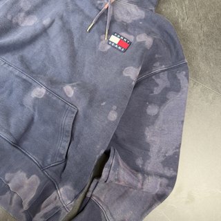 Felpa Tommy Jeans con Logo Bandiera Taglia M