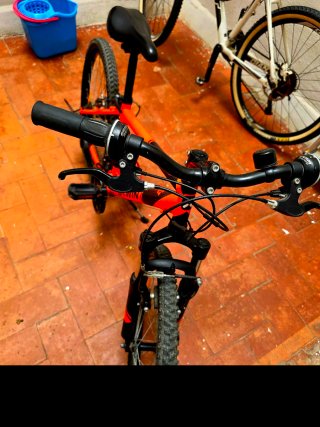 Bicicleta Rockrider 500 Naranja