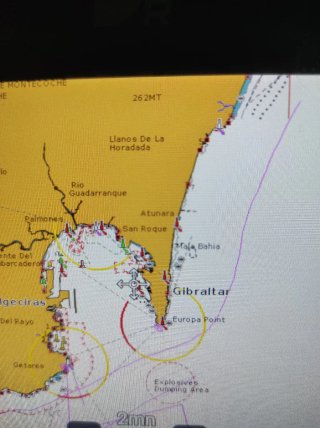 Carta Náutica Navionics Península y Baleares