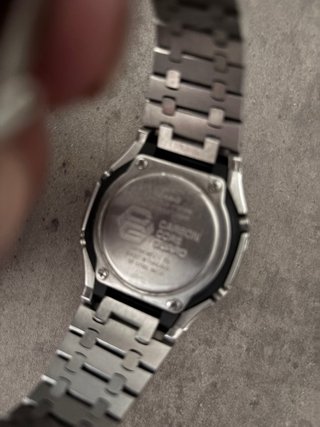 Casio G-Shock Reloj Azul y Plateado