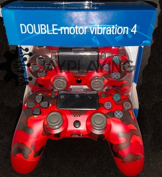 Controller PS4 Rosso Camouflage