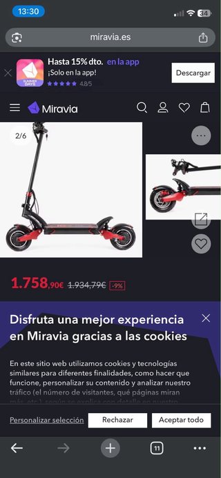 Patinete Eléctrico ICE Q5