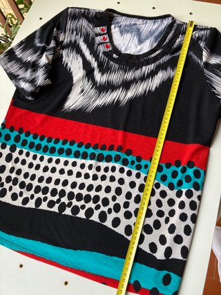 Lote 2 Tops Estampados Mujer Talla XL
