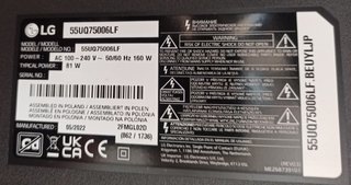 Tele LG 55UQ75006LF 55" para despiece