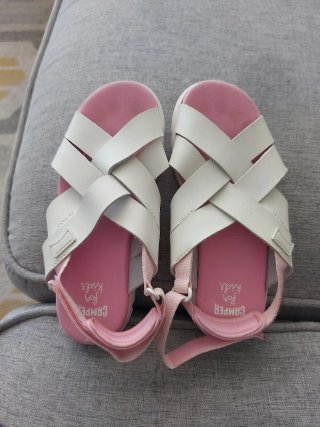 Sandalias Camper Niña 32 Blancas