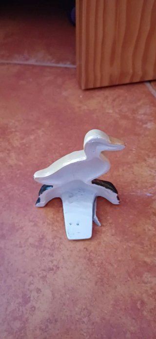Tope de Puerta Pato Vintage Hierro Fundido