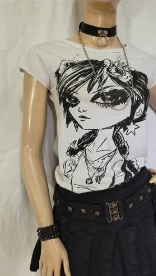 Maglietta T-shirt Kawaii