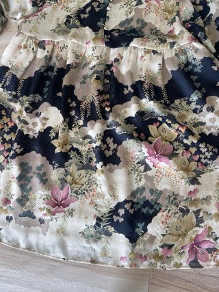 Vestito fantasia floreale stile giapponese
