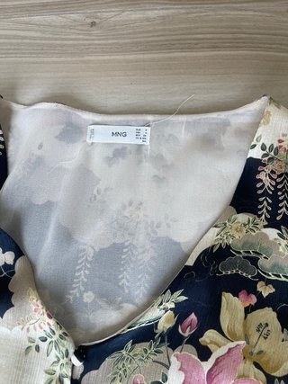 Vestito fantasia floreale stile giapponese