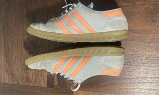 Adidas Hamburg azul y naranja