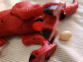 2 Dinosaurios de Juguete