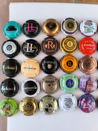 Lote 50 Chapas Cava Diferentes Lote 1