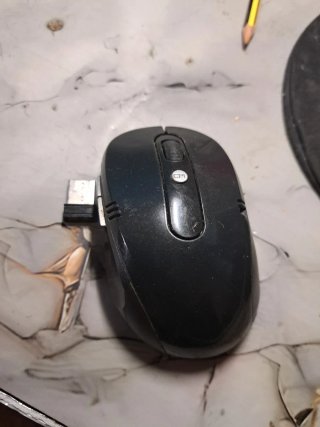 Ratón inalámbrico con receptor USB