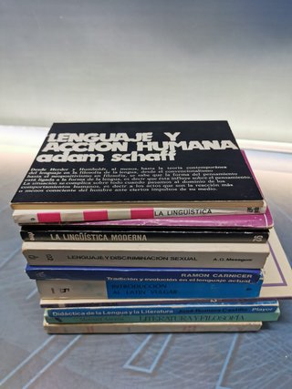 11 libros sobre DIDÁCTICA, EL LENGUAJE, LA LINGÜÍSTICA, EXPRESIÓN ORAL y mas