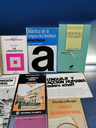 11 libros sobre DIDÁCTICA, EL LENGUAJE, LA LINGÜÍSTICA, EXPRESIÓN ORAL y mas