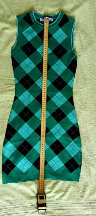 Conjunto Zara Argyle Verde y Negro