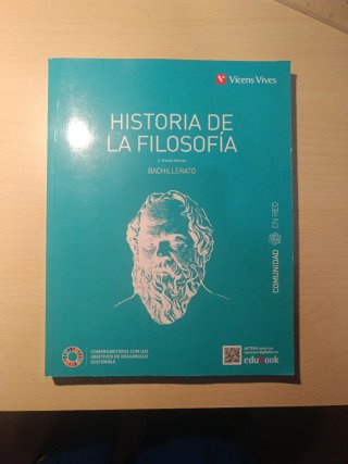 Historia de la filosofía, 2 Bachillerato