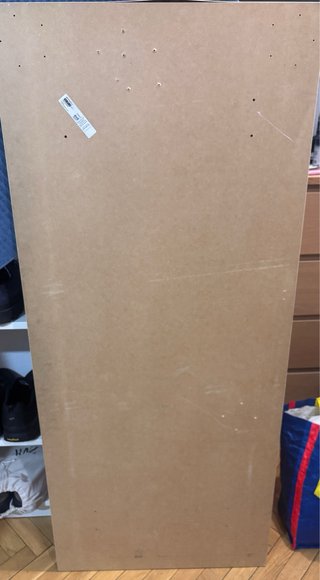 Tablero escritorio madera Ikea.