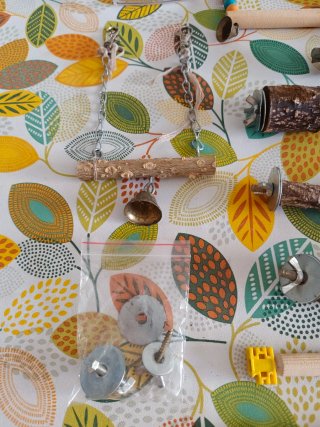 Set accessori per uccelli