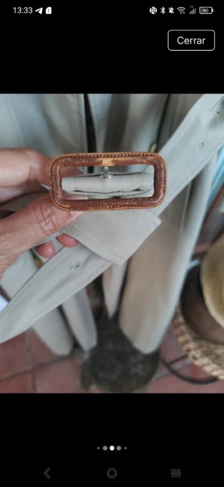 Gabardina Burberry Beige Clásica