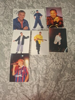 Fotos Autografiadas Brian Backstreet Boys