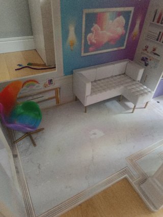 Casa Rainbow High con Muebles