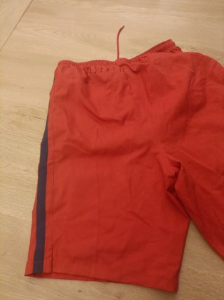 Pantalón Corto Barça FCB Nike Rojo con raya latera