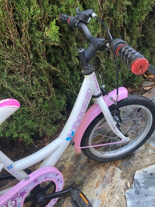 Bicicleta Infantil B-Pro Rosa 16 pulgadas