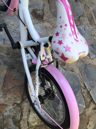 Bicicleta Infantil B-Pro Rosa 16 pulgadas