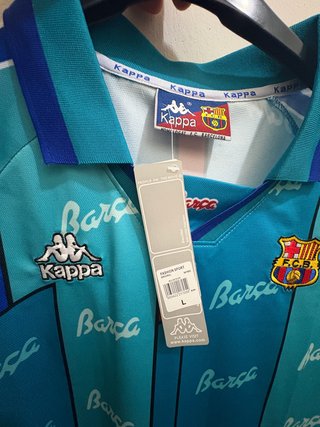 Maglia FC Barcelona 1995/97 Trasferta L Vintage