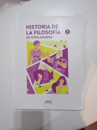 Historia de la filosofía, 2 Bachillerato