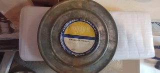 Caja Metálica Bobina Película Cine Vintage