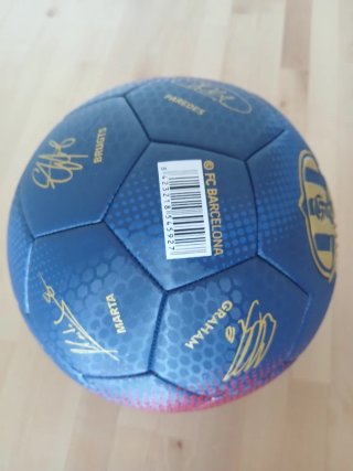 Pelota FCB Femení Oficial con firmas