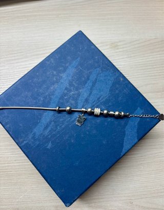 Bracciale con ciondolo gufo e cuore