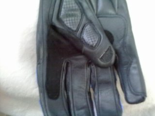 Luvas Motociclo Azuis e Pretas XL