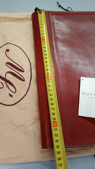 Cartera Moreno L'Attache Piel Marrón (Ubrique)