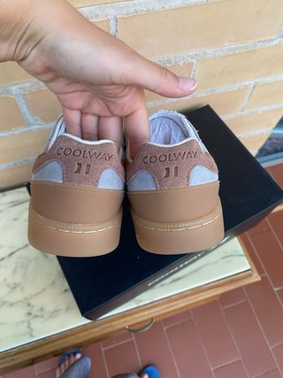 Zapatillas Coolway grises y marrones