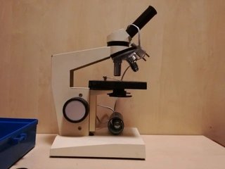 ANTIGUO MICROSCOPIO ENOSA M EC 1983