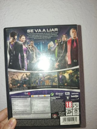 Juego PC DVD Saints Row The Third