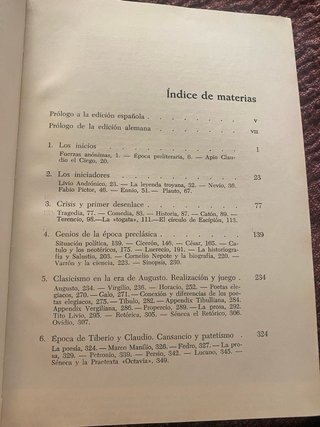 Büchner./ Historia de la literatura latina
