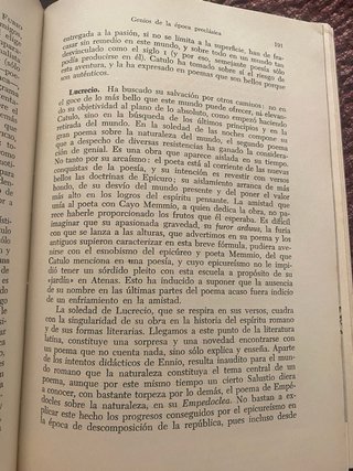 Büchner./ Historia de la literatura latina