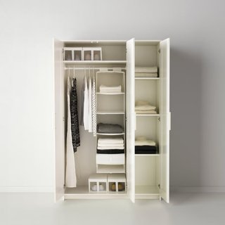 Armario Blanco Ikea 3 Puertas con Espejo